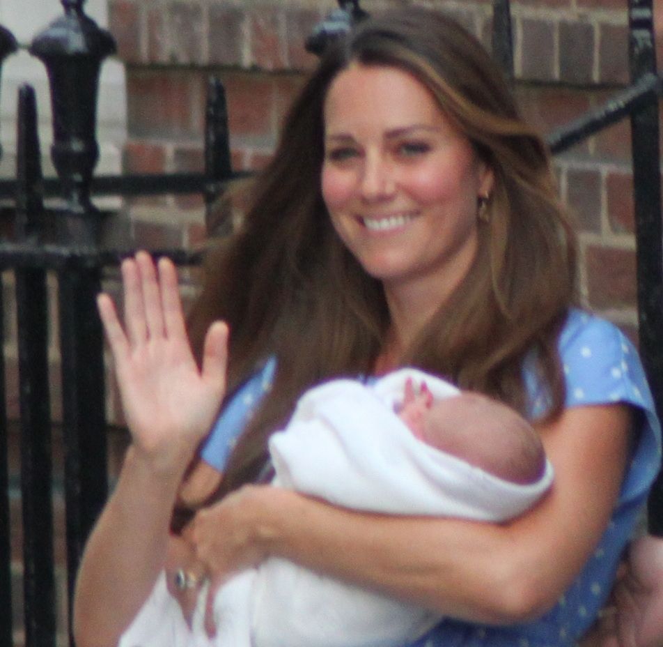 The Duchess and Prince George of Cambridge (image Christopher Neve, Wikicommons)