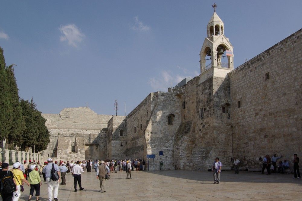 Bethlehem, Church of the nativity Wikicommons Berthold Werner