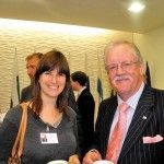 Donna with former boss Roger Helmer MEP