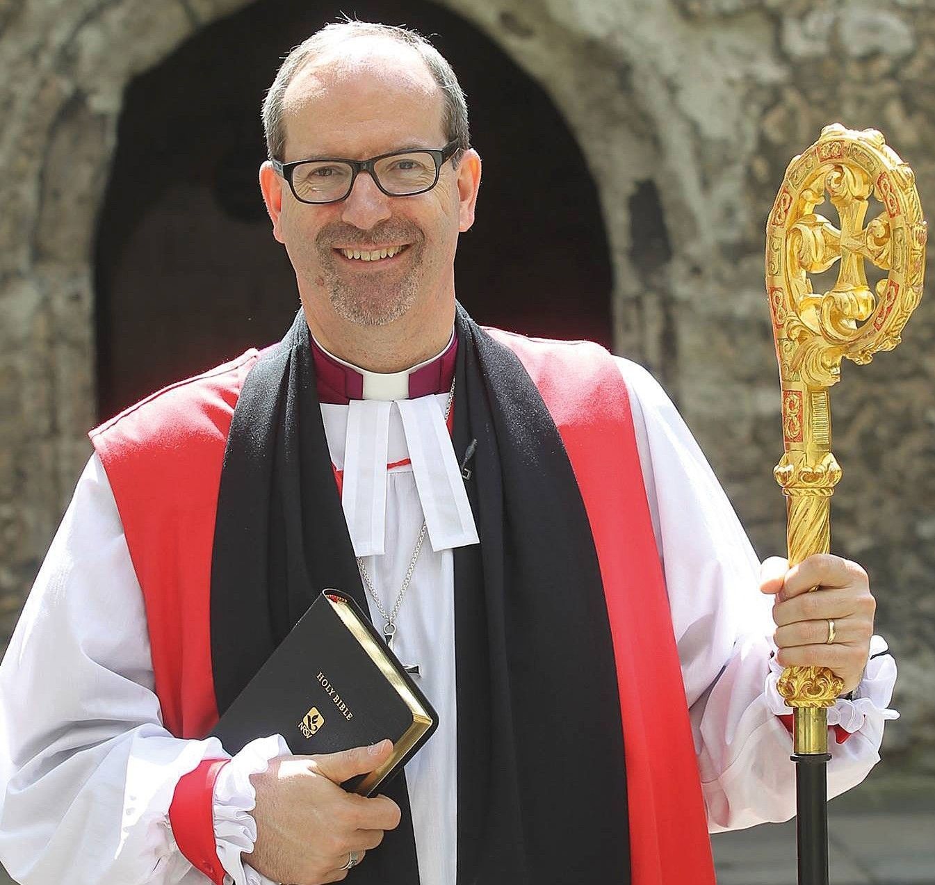 Radiant: Richard Jackson after his consecration