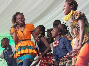 Watoto Children's Choir at The Big Church Day Out 2015 by Clive Price