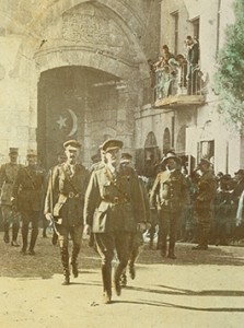 General Allenby entered Jerusalem on foot, as a sign of respect for the holy city