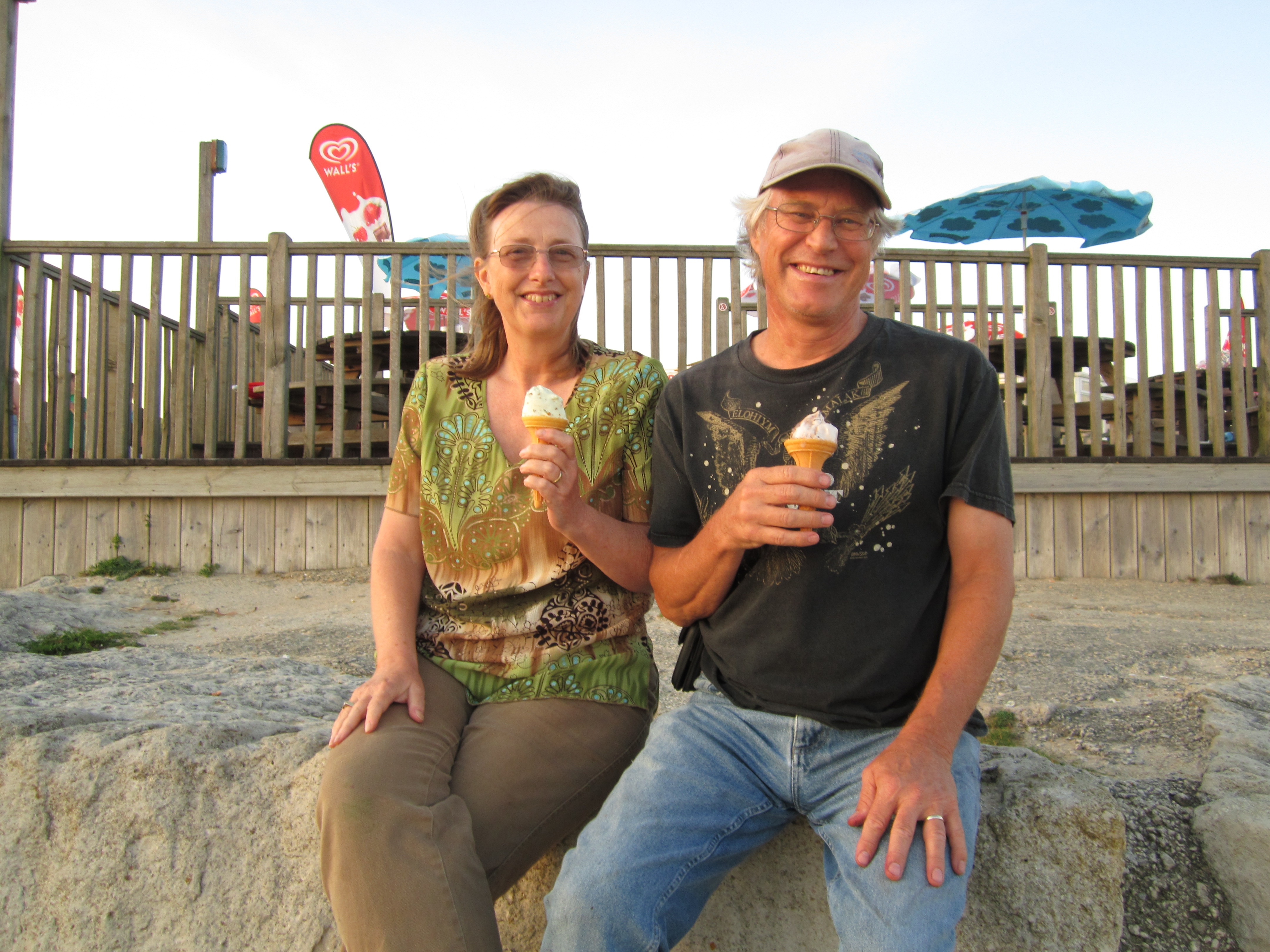 Larry and Judy Gentis grew together the most when Larry started doing tasks in the home