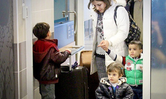 Refugees arriving in Prague IRAQI CHRISTIANS ESCAPE ‘LIVING HELL’ UNDER ISIS