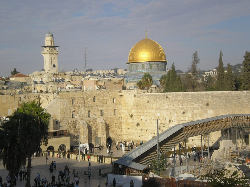 Rock solid, but Jerusalem’s civilians have suffered random terror attacks Photo: Charles Gardner