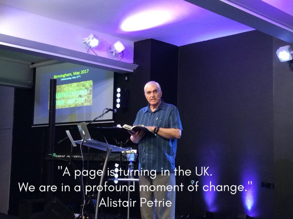 Alistair Petrie - 'a profound moment of change for the UK'