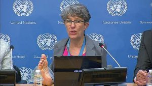 Mrs Theresia Degener, Chairperson of the UN Committee on the Rights of Persons with Disabilities, which opposes eugenic abortion