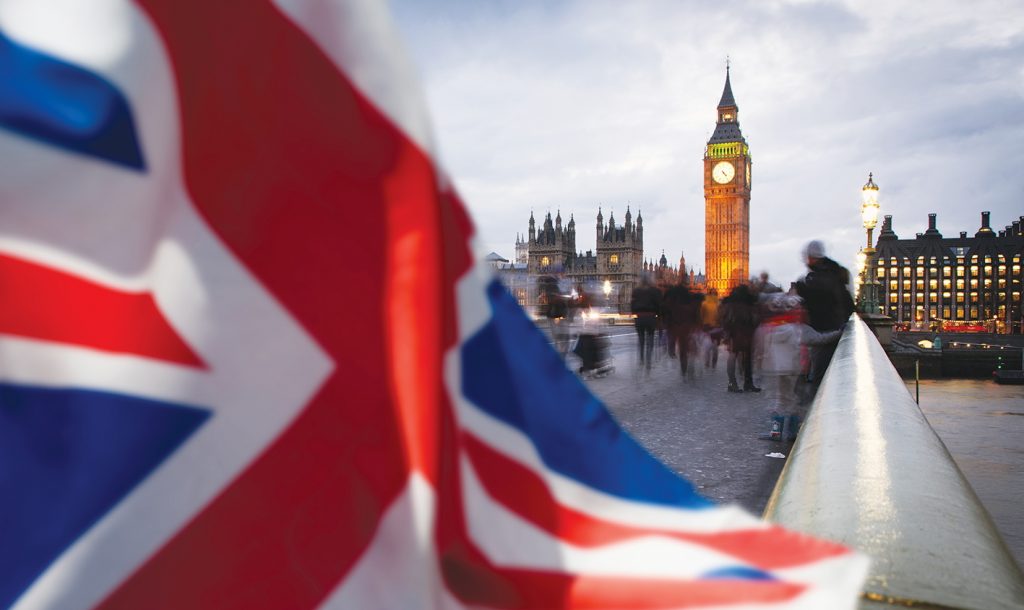 Big Ben and the Union Flag