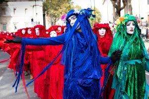 Extinction Rebellion protesters