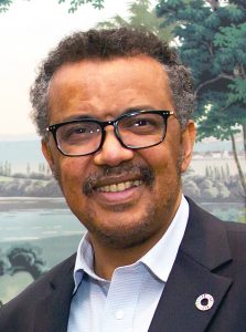 WHO Director-General, Tedros Adhanom Ghebreyesus