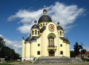 The Transfiguration Cathedral in Kolomyia, Ukraine