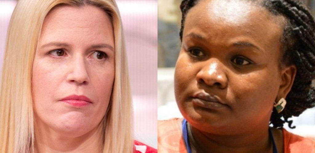Targeted: Caroline Farrow and Ann Kioko