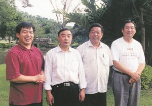 Brother Yun, Enoch Wang, Zhang Ronliang and Peter Zu