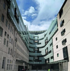 The BBC’s Broadcasting House, London