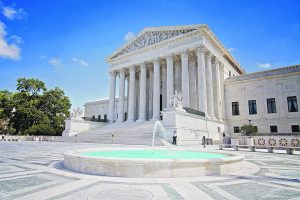 The US Supreme Court building