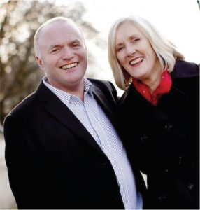 Pastor Greg Haslam (1953-2021) with his wife Ruth