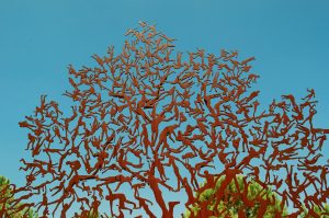 Yad Vasheem's commemerative Holocaust tree sculpture