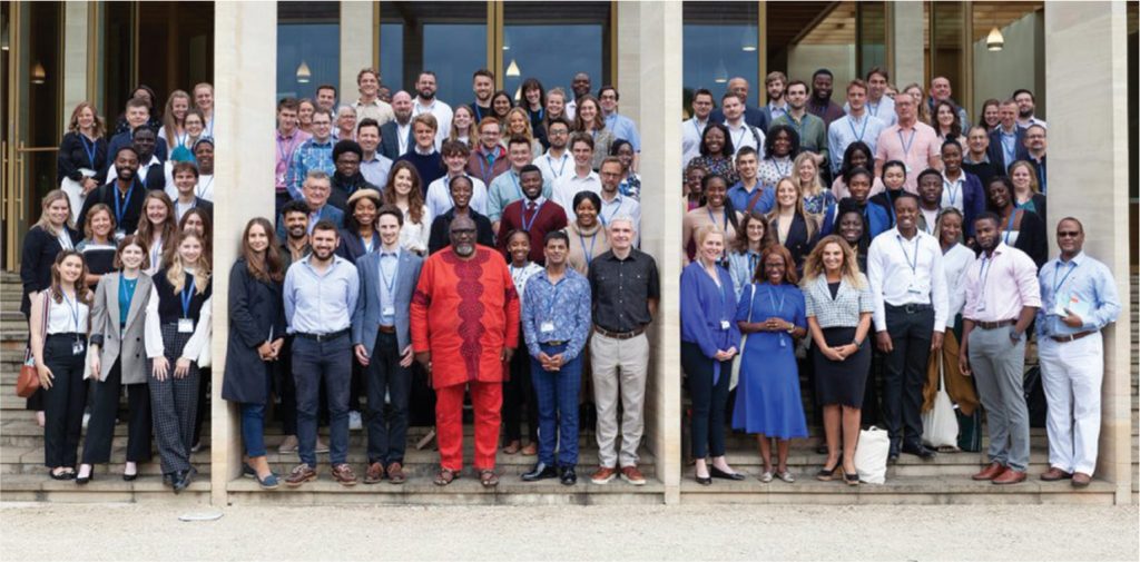 Delegates and speakers celebrating the close of the Wilberforce Academy 2021