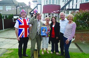 The late Sir David Amess, seen here with loyal constituents