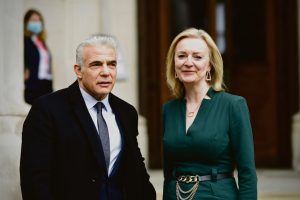 Foreign Minister Yair Lapid and UK counterpart Liz Truss will co-operate more closely, particularly over the danger posed by Iran’s nuclear ambitions