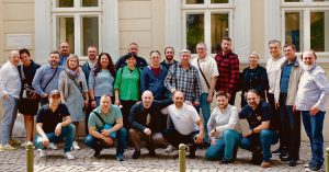 Ukrainian leaders together with the UK team