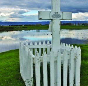 The site of Maori chief’s daughter Tarore’s grave