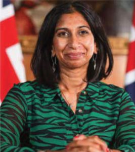 Anti-woke politician Suella Braverman
