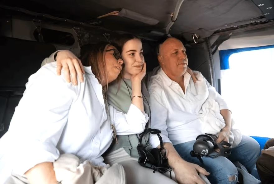 Former hostage Agam Berger