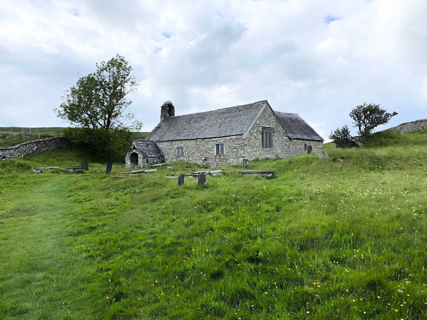 Ancient church in Wales